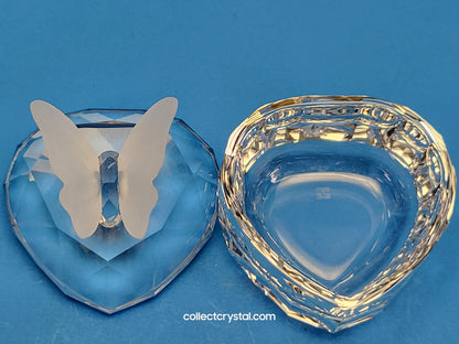 Butterfly Trinket / Treasure Heart Box # 7465 052 100 or # 010103