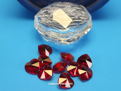 Heart Jewel Trinket Box # 693910 With Red Hearts