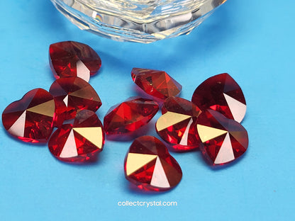 Heart Jewel Trinket Box # 693910 With Red Hearts