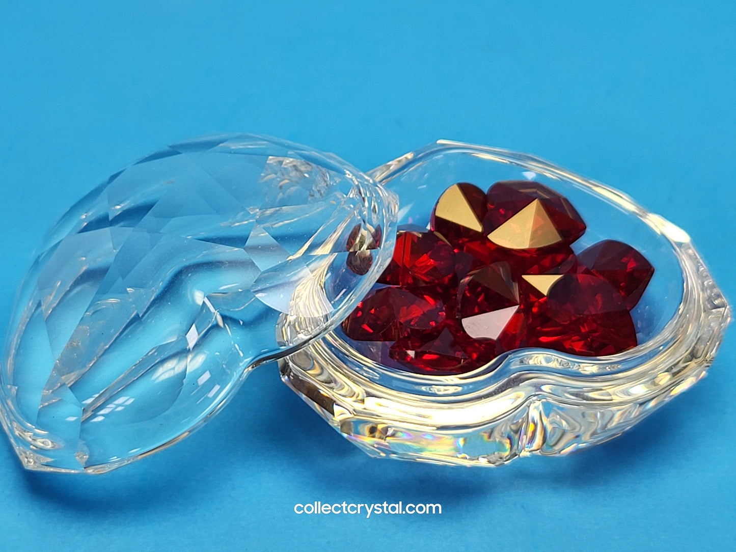 Heart Jewel Trinket Box # 693910 With Red Hearts