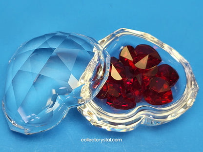 Heart Jewel Trinket Box # 693910 With Red Hearts
