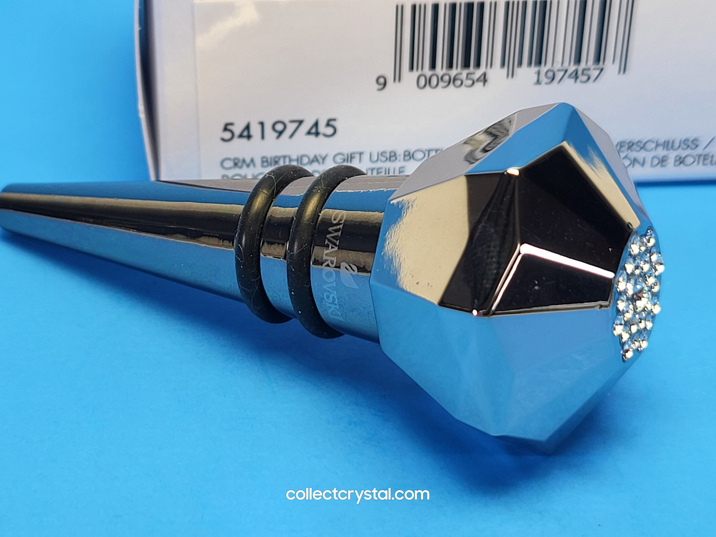 Limited Edition Crystal Topped Bottle Stopper - 5419745