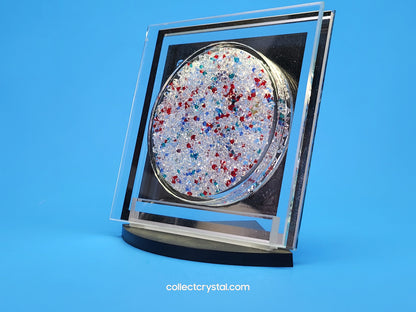 Kristallwelten Wall Stand 9990 NR 000 005 Plaque Paperweight