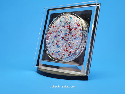 Kristallwelten Wall Stand 9990 NR 000 005 Plaque Paperweight