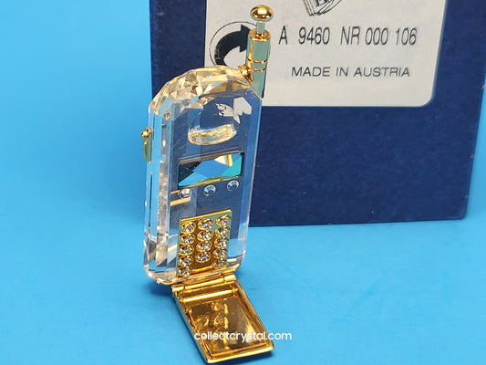 Memories Mobile Flip Cell Phone Figurine Gold Accents # 253448 boxed