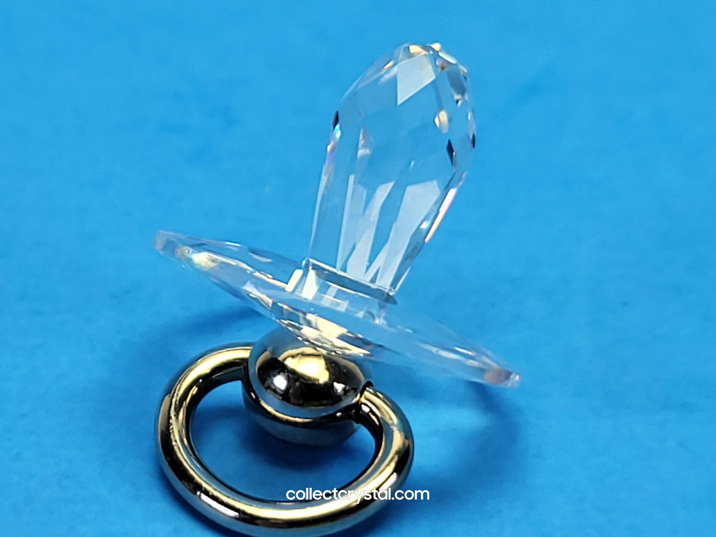 Crystal Memories Baby Pacifier with CLEAR RHODIUM # 626862
