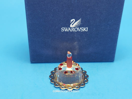 HAPPY BIRTHDAY CAKE ON rhodium PLATTER # 296555