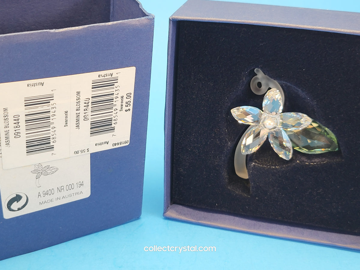 Jasmine Flower Blossom with green leaf # 918440