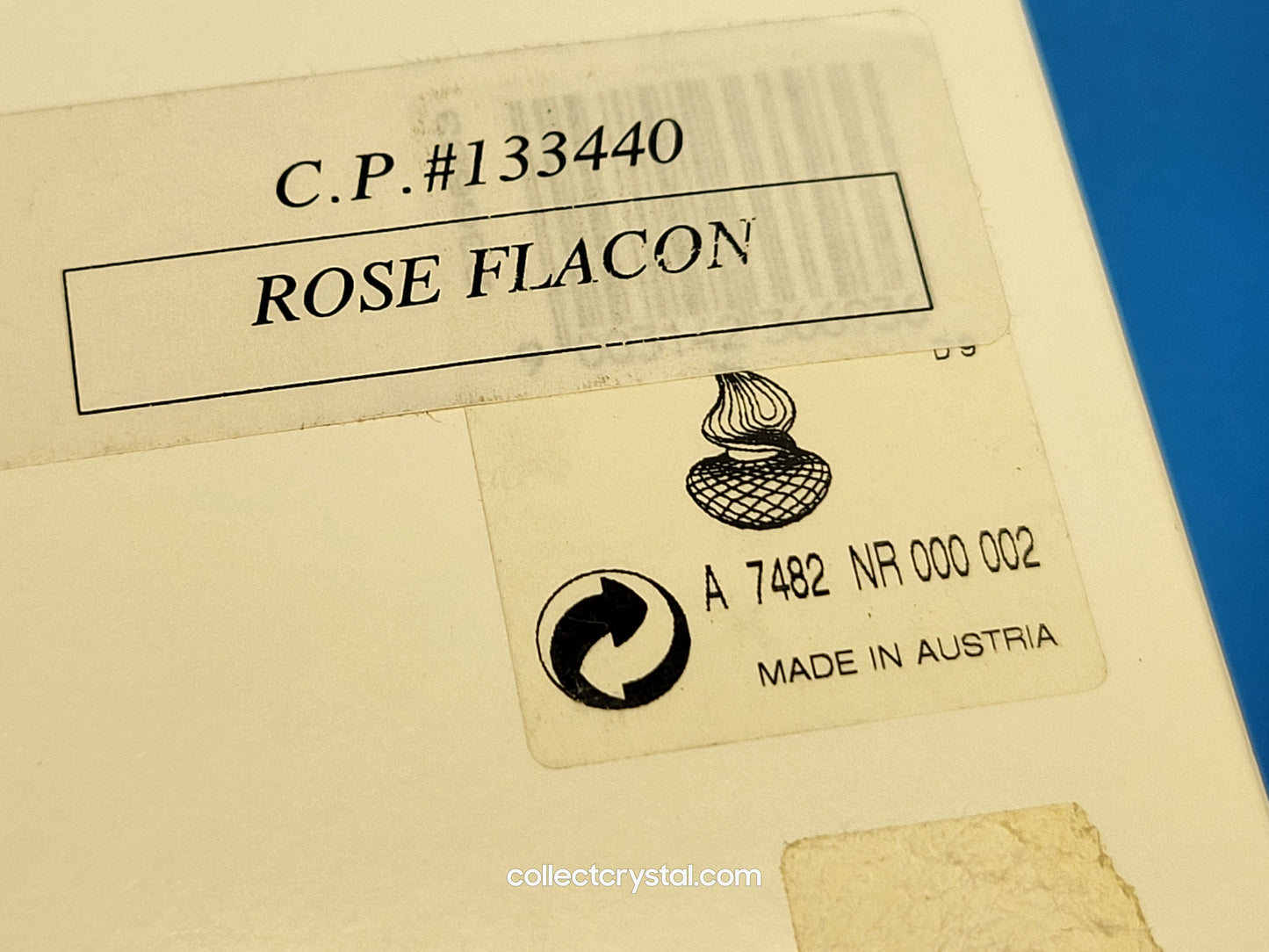 Rose Flacon Pink Perfume Bottle - # 236693