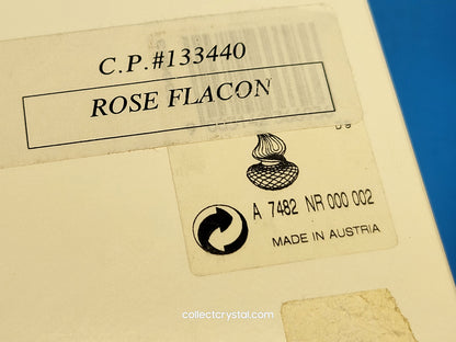 Rose Flacon Pink Perfume Bottle - # 236693