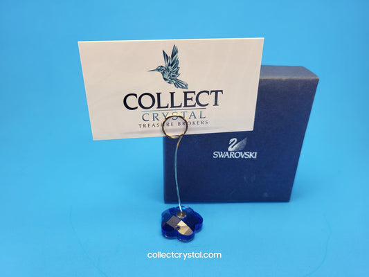 NOTE HOLDER – FLOWER SAPPHIRE (BLUE) 296134 place card holder