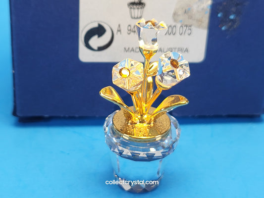 MEMORIES – FLOWER POT GOLD accents # 208885