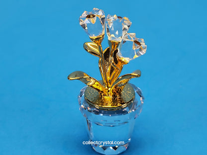 MEMORIES – FLOWER POT GOLD accents # 208885