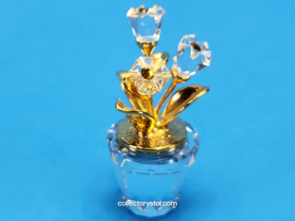 MEMORIES – FLOWER POT GOLD accents # 208885