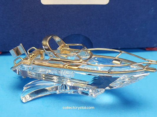 Speed Boat 272554 Rhodium Crystal Memories Figurine