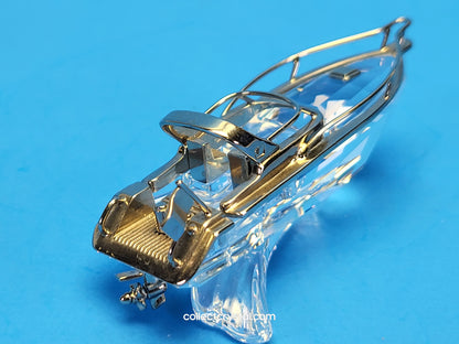 Speed Boat 272554 Rhodium Crystal Memories Figurine