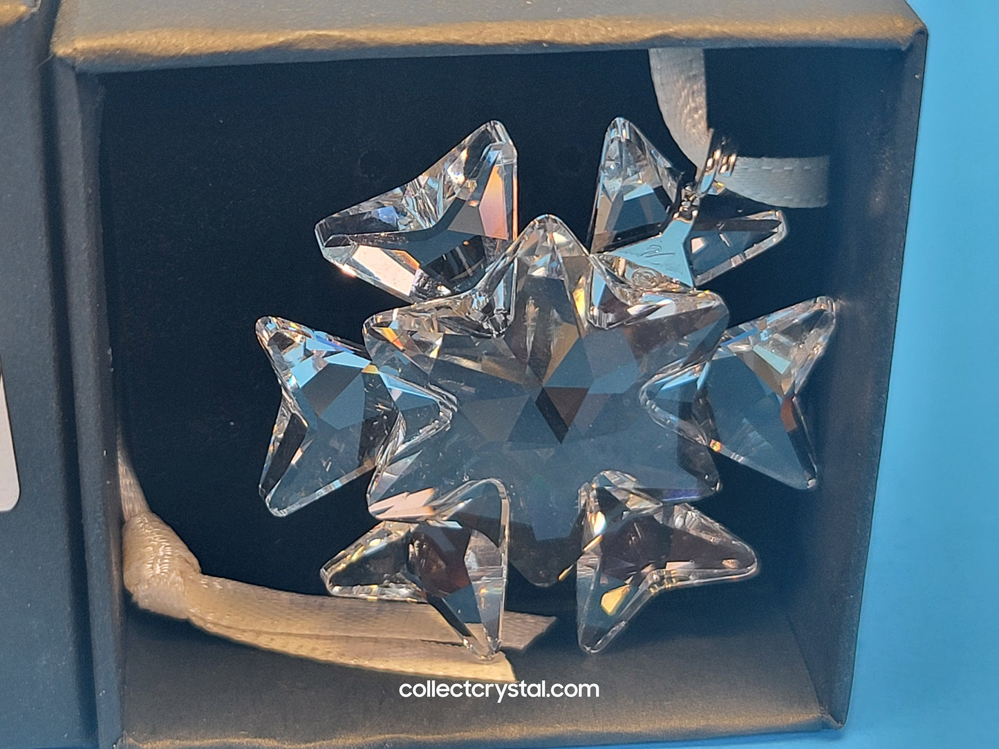 SWAROVSKI 2009 CHRISTMAS ORNAMENT LITTLE STAR 991065 Replacement Box