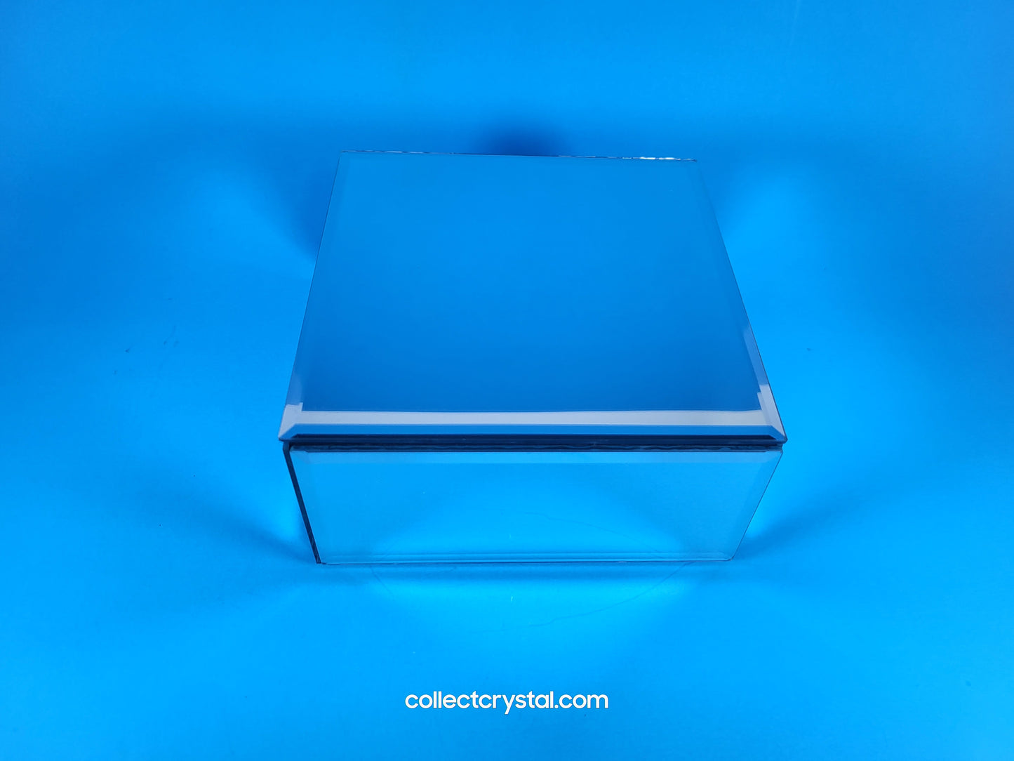 mirrored jewelry box large