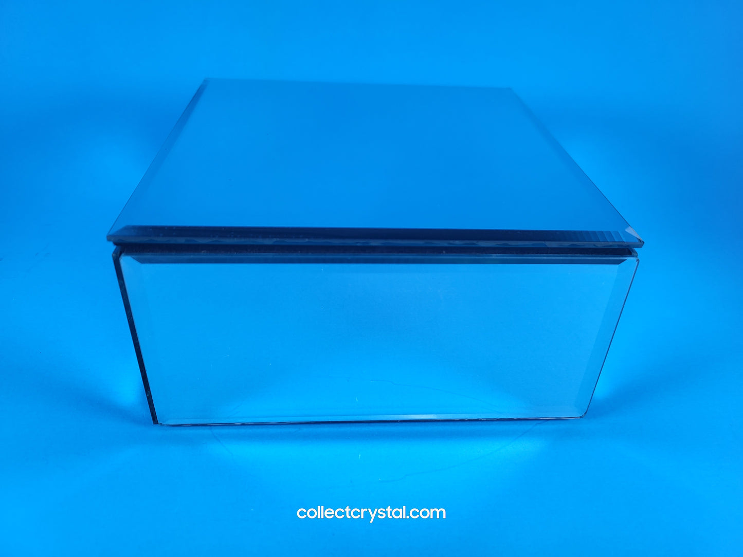 mirrored jewelry box large