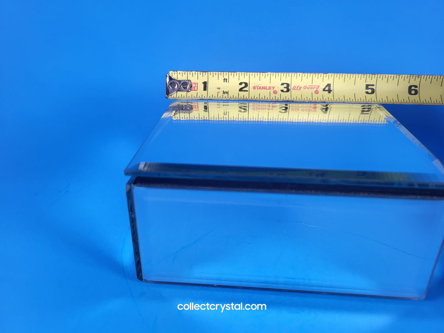 mirrored jewelry box small