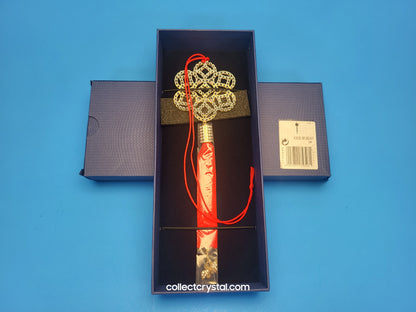 Flower Coin Ornament Chinese New Year Crystal # 1175346