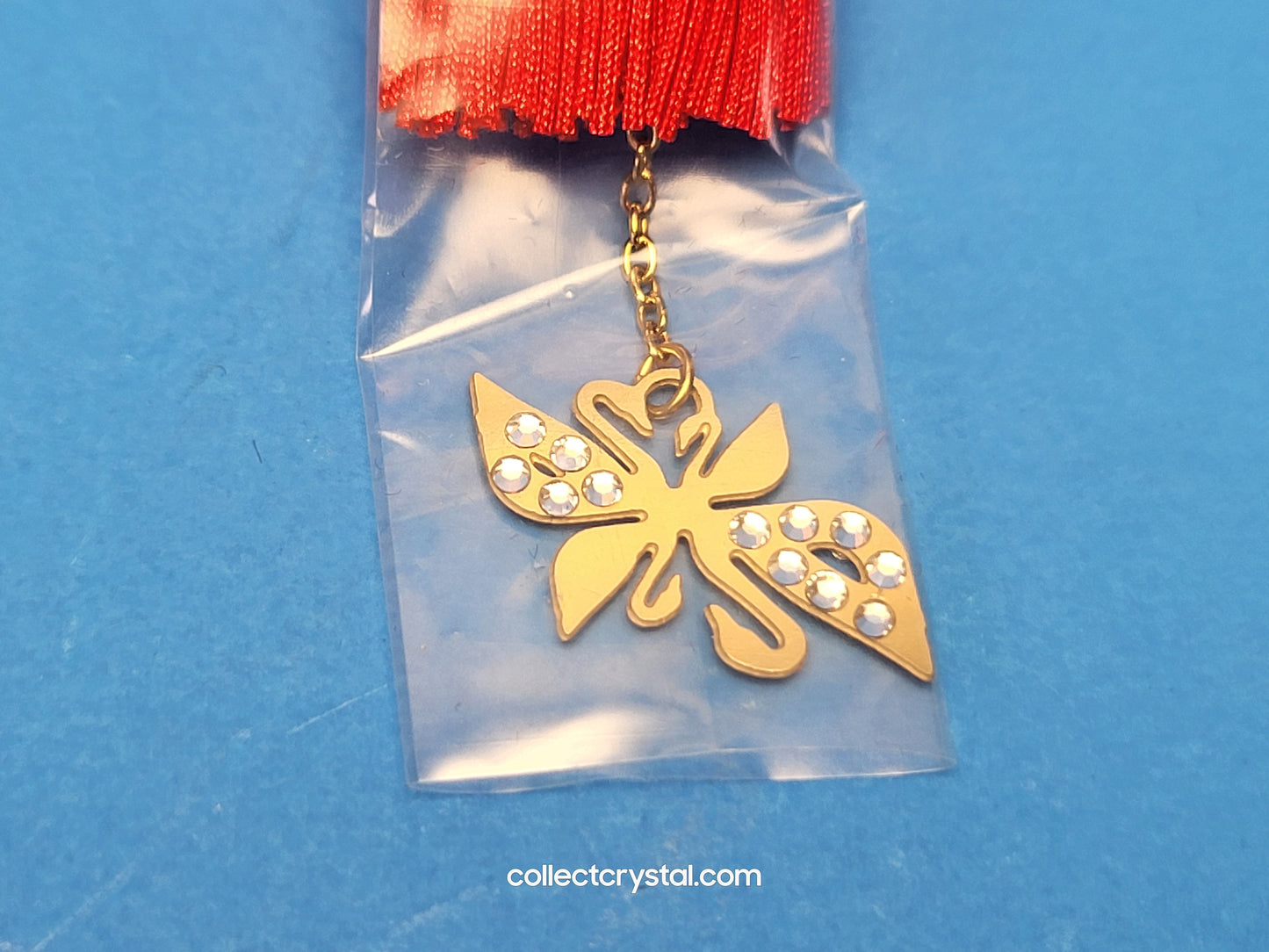 Flower Coin Ornament Chinese New Year Crystal # 1175346