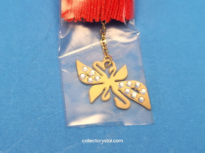 Flower Coin Ornament Chinese New Year Crystal # 1175346
