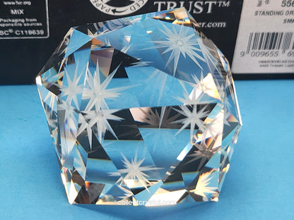 DANIEL LIBESKIND ETERNAL STAR STANDING ORNAMENT SMALL CLEAR 5569379