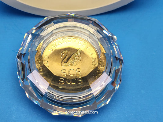 SCS 100th Anniversary Silver Coin In Crystal Box  7400 090 001 version 1