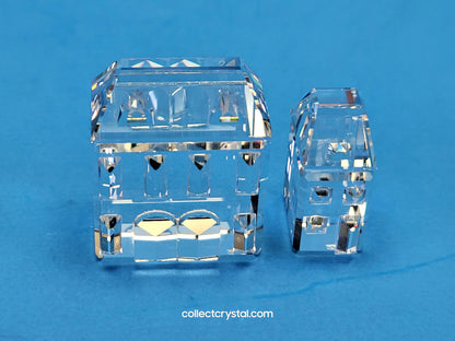 CRYSTAL CITY – HOUSES Set  of 2 # 158980