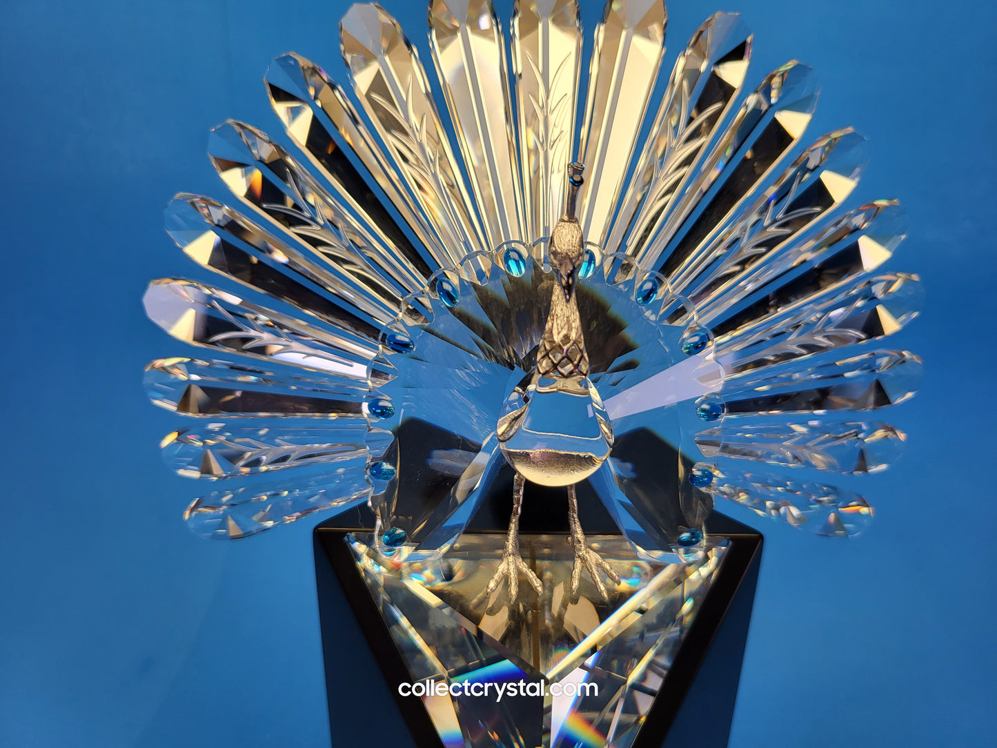 Lottery 1998 Limited Edition # 21872 Peacock Sculpture 9645 / 10,000