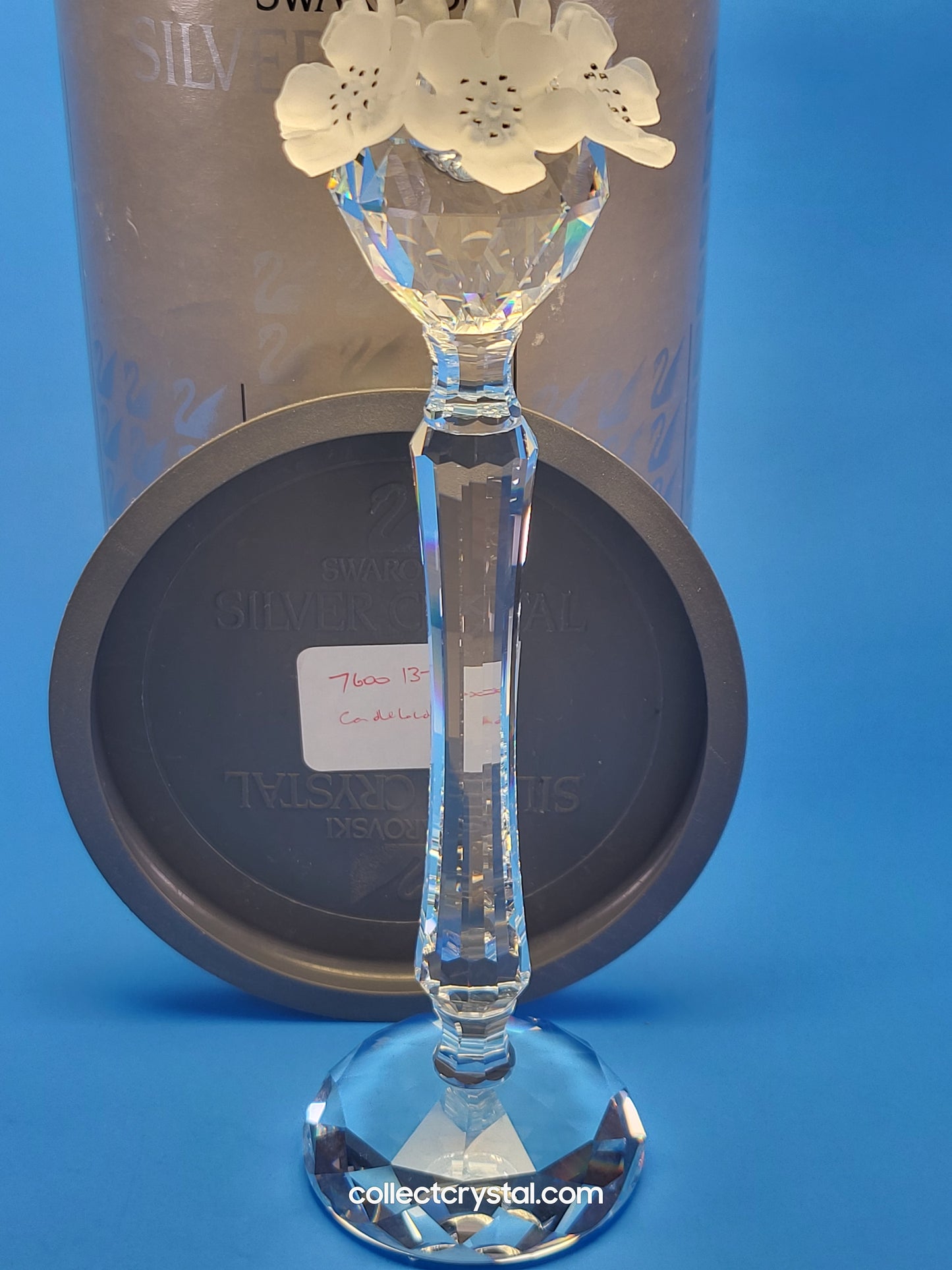 Giftware CANDLEHOLDER 137 FLOWER TOPPED 010043 or 7600 137