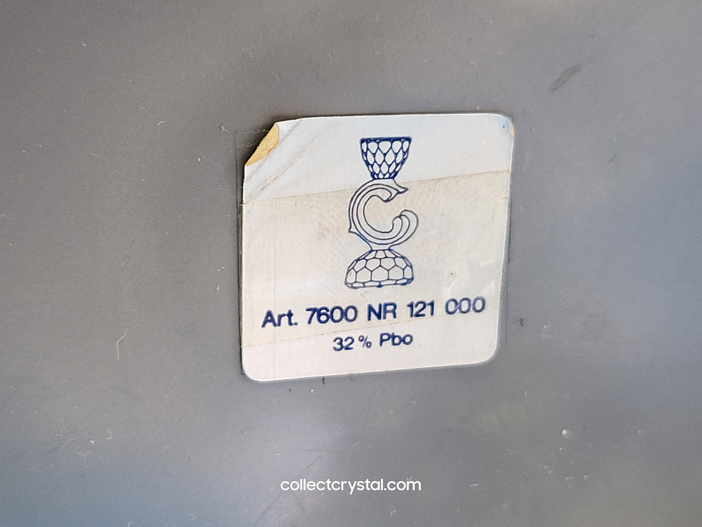 Giftware 121 CANDLEHOLDER BAROQUE USA v1 010059 / 7600NR121 – DIAMOND CUT