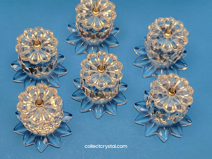 Giftware 131 CANDLEHOLDERS – SET OF 6 WITH POINTED BASES 010042