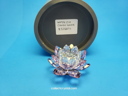 Giftware CANDLEHOLDER – WATERLILY VIOLET SMALL 5066011