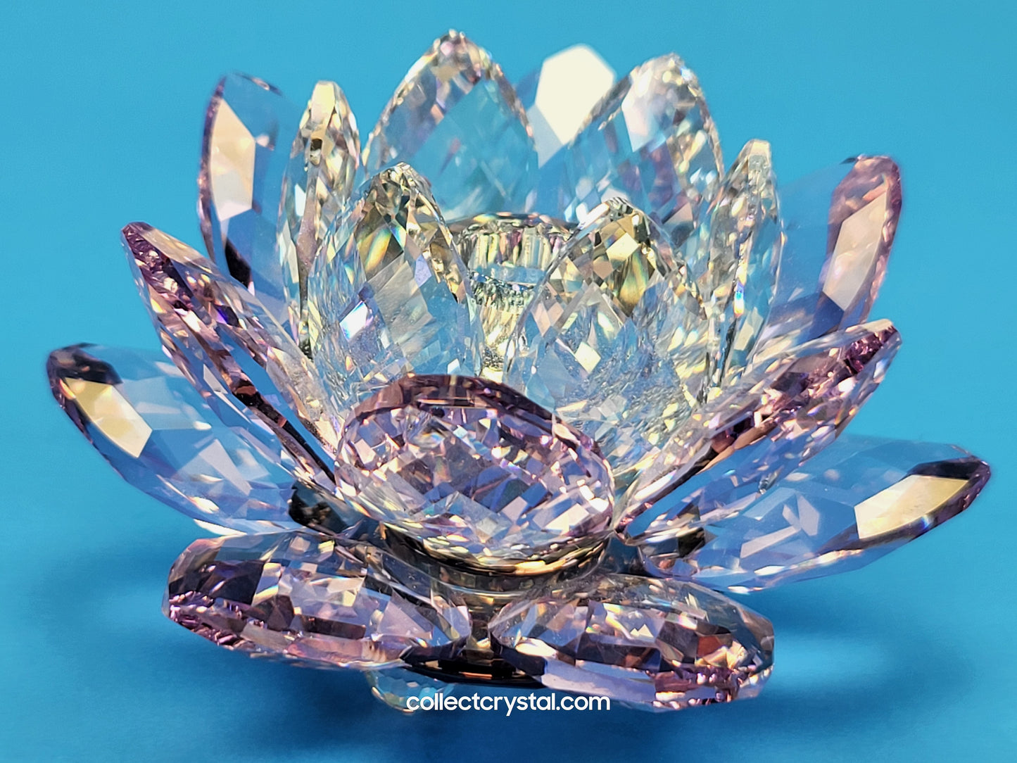 Giftware CANDLEHOLDER – WATERLILY VIOLET SMALL 5066011