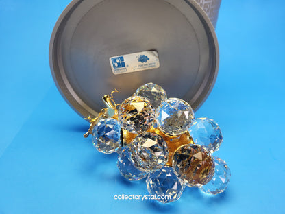 GRAPES -GOLD- LARGE USA 7550NR030015  Sparkling Fruit MIB 7550 30 0015