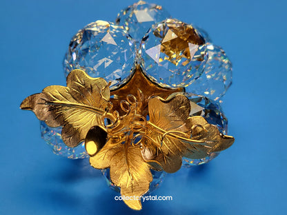 GRAPES -GOLD- LARGE USA 7550NR030015  Sparkling Fruit MIB 7550 30 0015