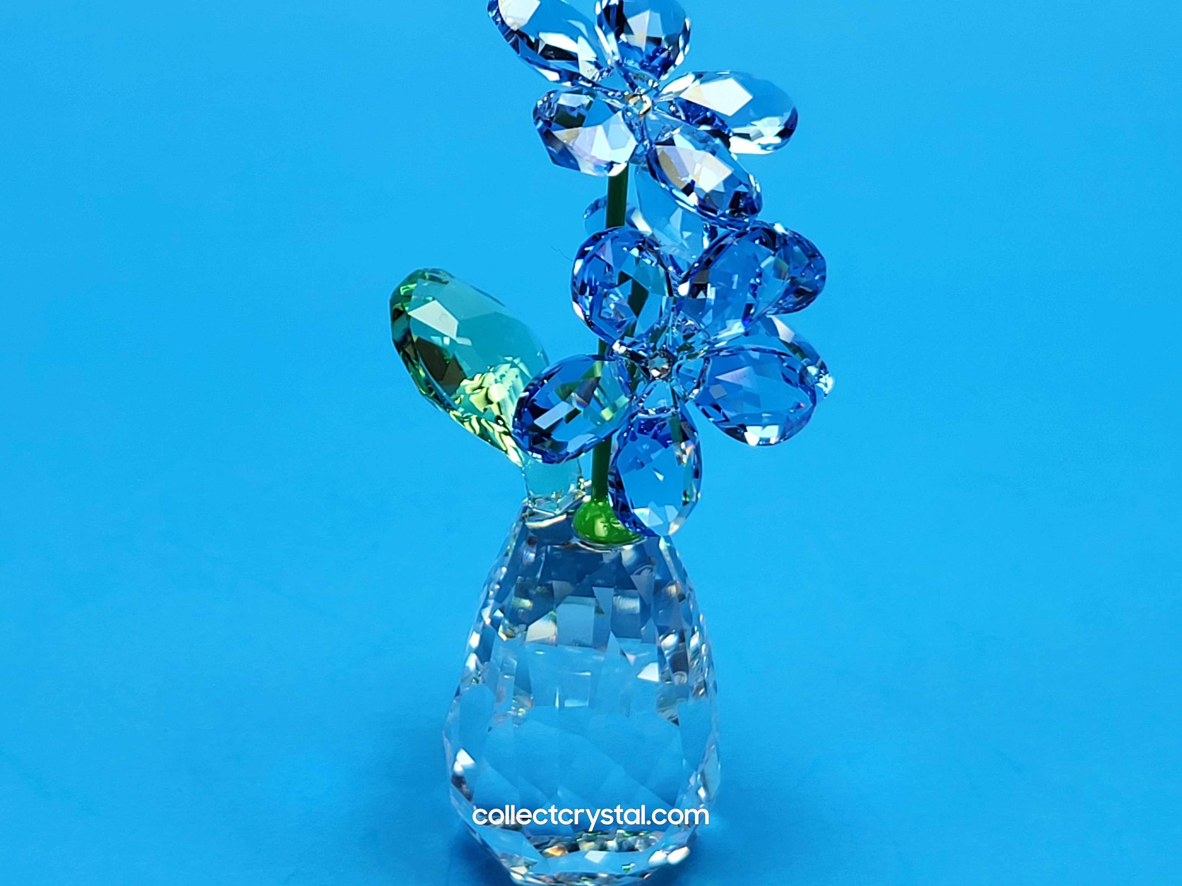 Swarovski Flower Dreams Forget-Me-Not Figurine - Thumbnail 3