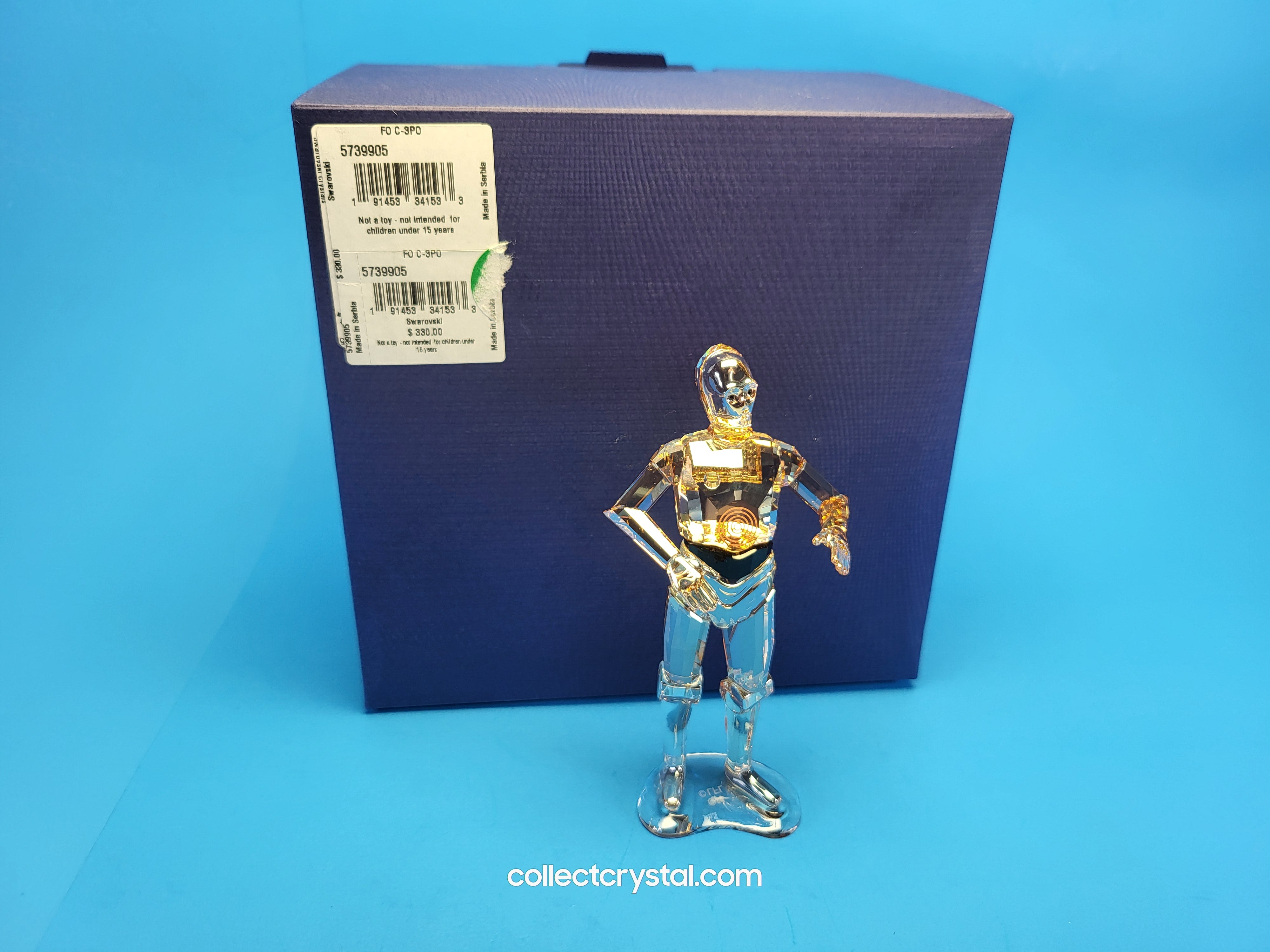 スワロフスキー　ディズニー　スターウォーズC-3PO(ゴールド) 5473052 楽天市場】スワロフスキー スター ウォーズ エピソード4 C-3PO 置物
