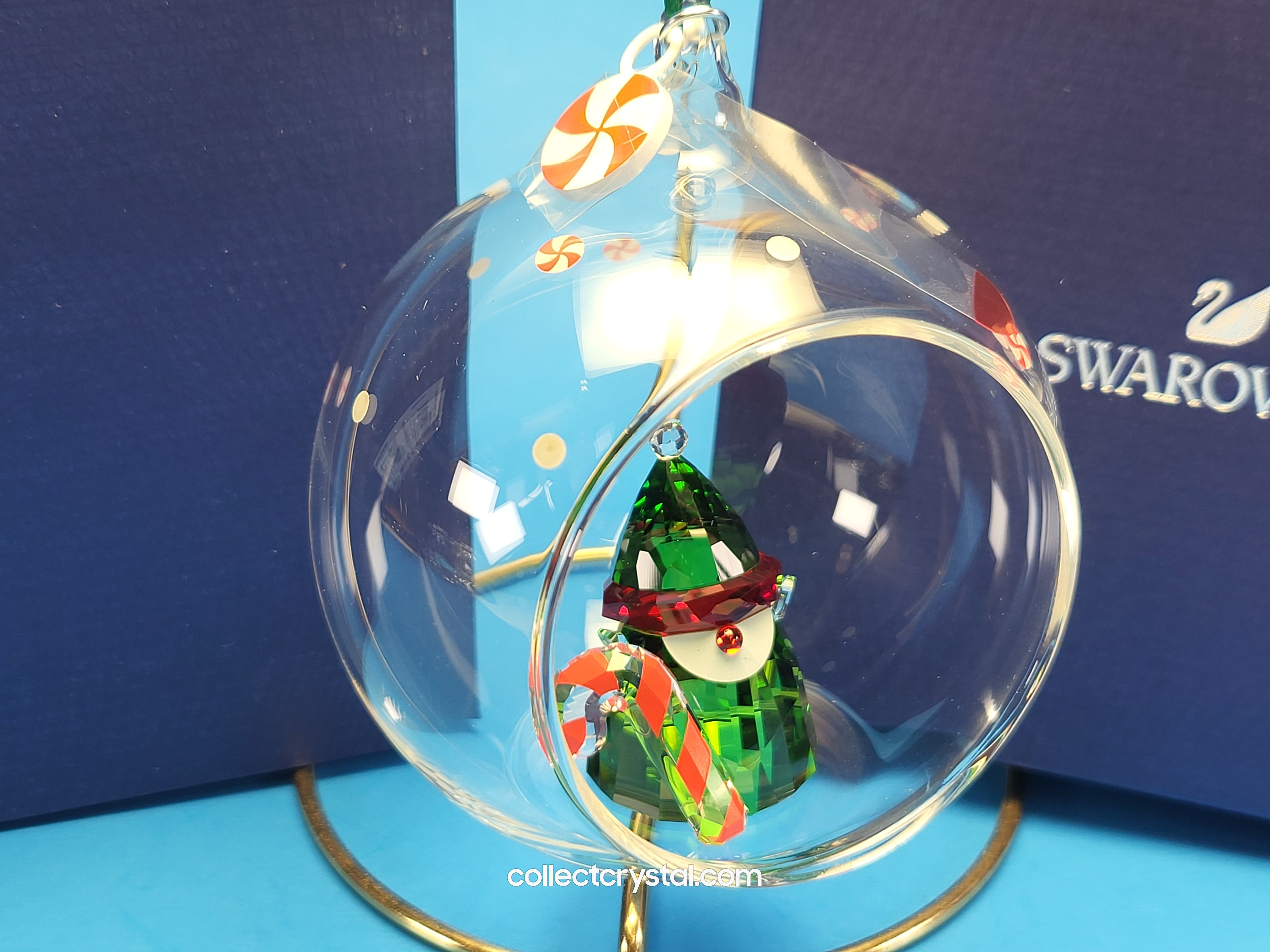スワロフスキー　ボールオーナメント　サンタのエルフ HOLIDAY CHEERS – ORNAMENT BALL SANTA'S ELF 5596383 – Collect Crystal