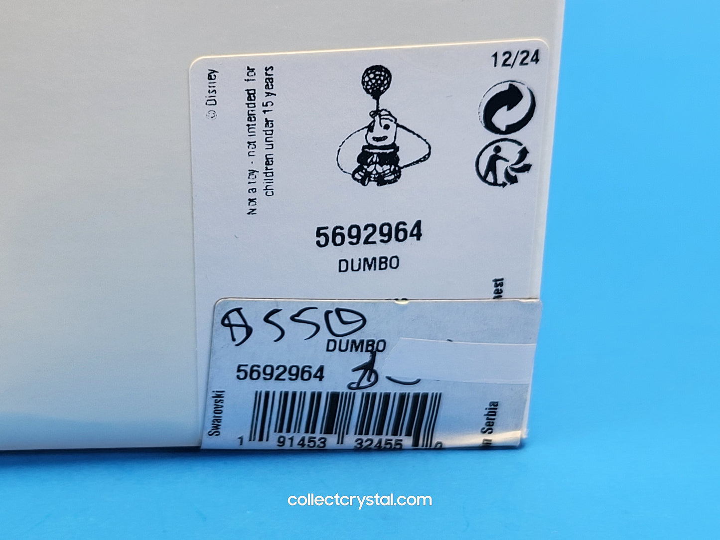 DISNEY CLASSICS – DUMBO the flying circus elephant 5692964