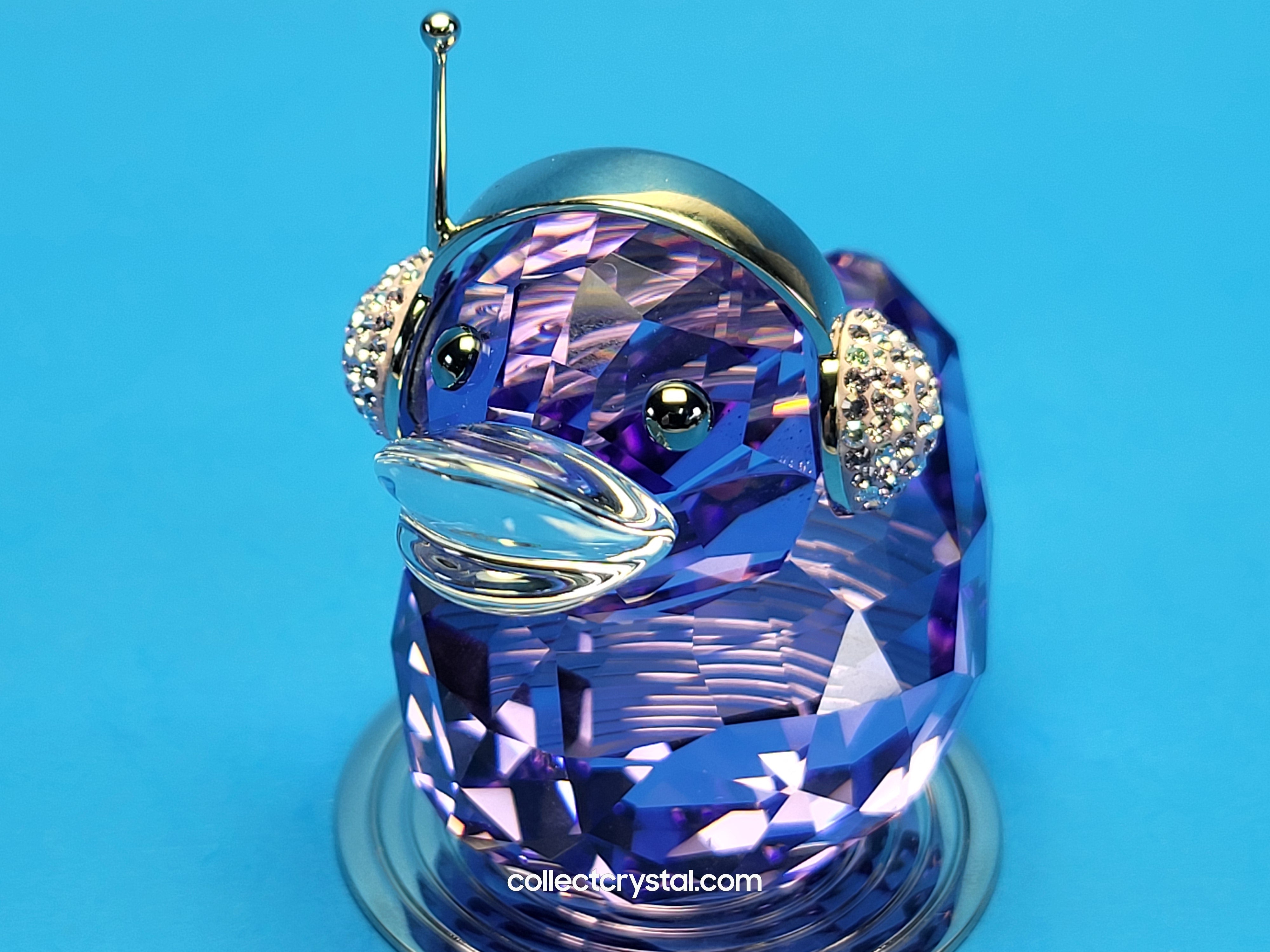 DJ Figurine Happy Ducks Duck J purple # 1049592 – Collect Crystal