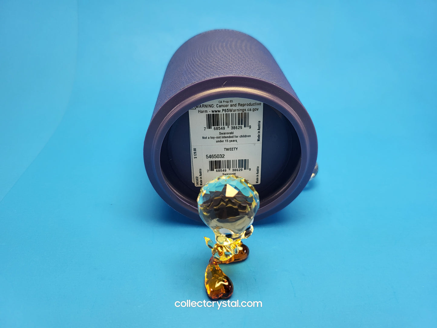 Looney Tunes TWEETY Bird Crystal Figurine 5465032 Mint in Box