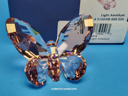 Butterfly Light Amethyst Purple Figurine 855739