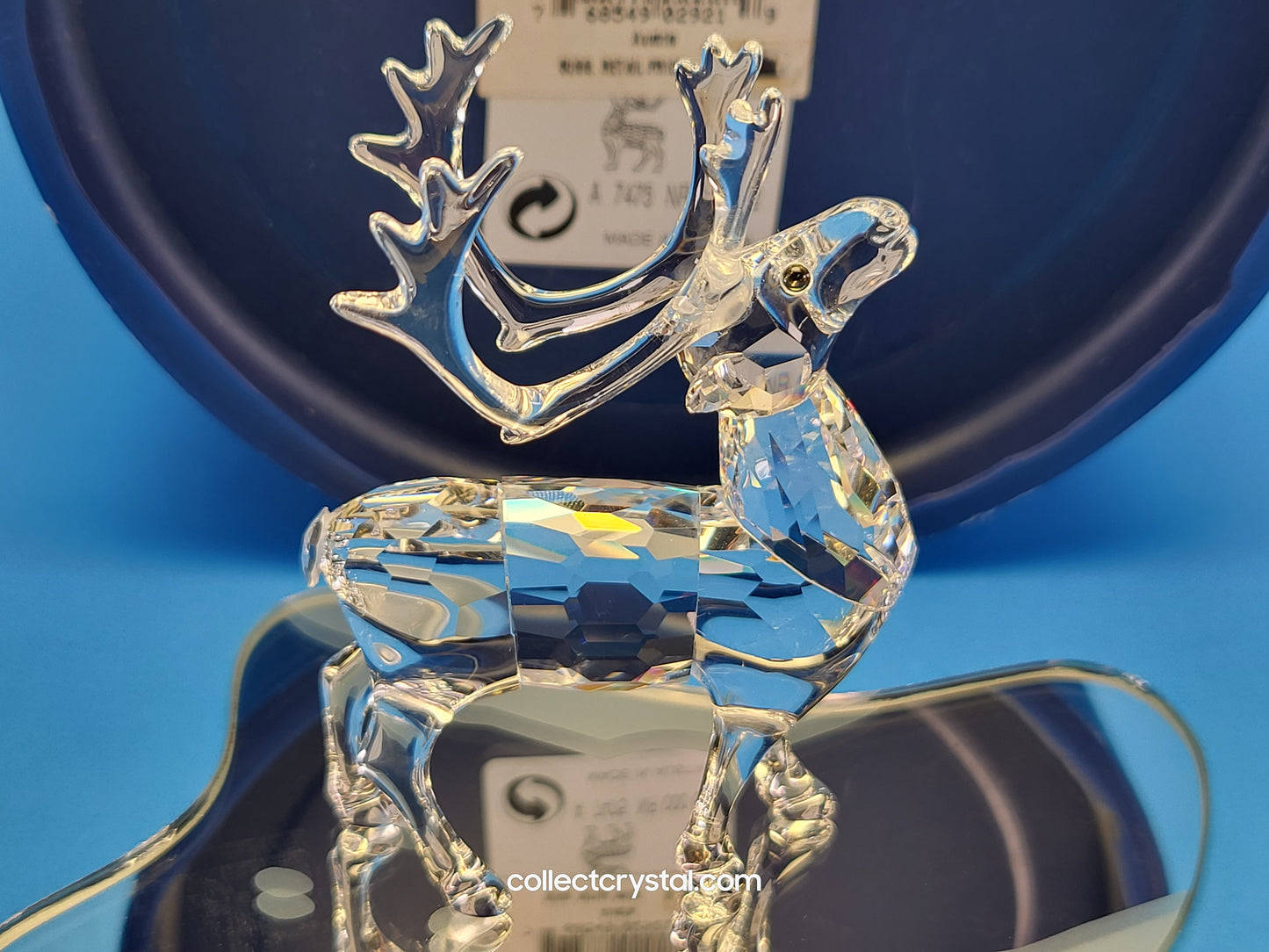 Christmas Crystal Santa's Reindeer A 7475 NR 000 602 or 214821