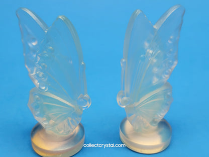 Sabino Paris Opalescent Crystal Large Butterfly Closed Wings 6"