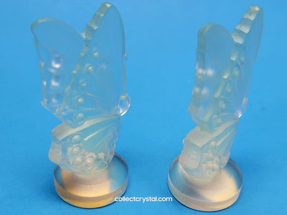 Sabino Paris Opalescent Crystal Large Butterfly Closed Wings 6"