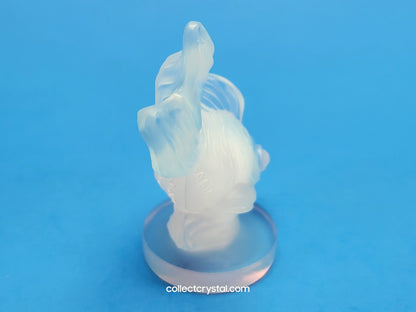 Sabino Opalescent “ Queue De Voile” Art Glass Gold Fish Figurine