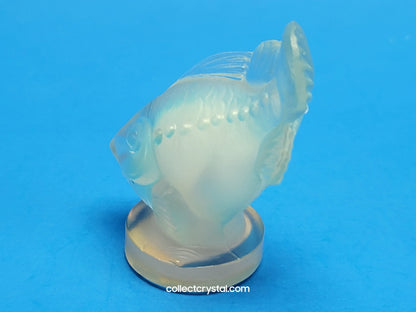 Sabino Fish Opalescent Art Glass Figurine 2" tall